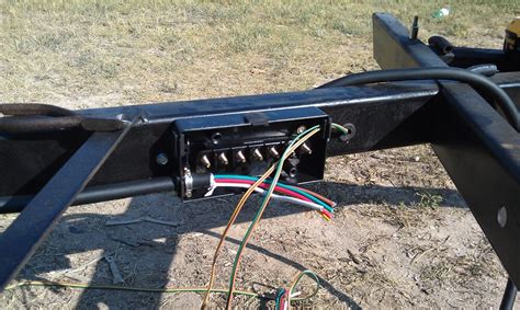 hidden hitch trailer wiring junction box|spectro trailer wiring box.